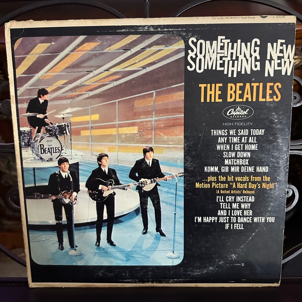 THE BEATLES “Something New” Vinyl LP Record Album T 2108